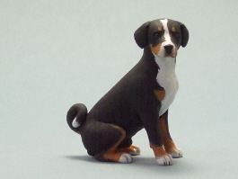 (image for) Miniature Sitting Appenzeller Handmade by Karl Blindheim
